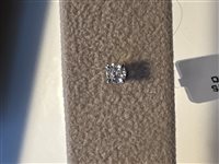 Orecchini Artigianale Orecchini punto luce 4 punte in Oro bianco Diamante OROR-19-253